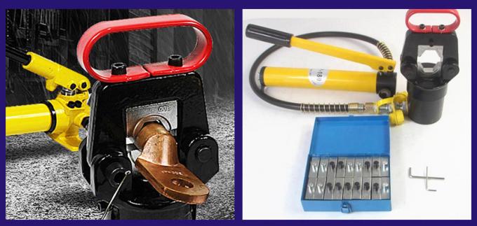 ACSR Kablosu İçin 55 Ton Bölmeli Kompresör Hidrolik Sıkma Aleti 0