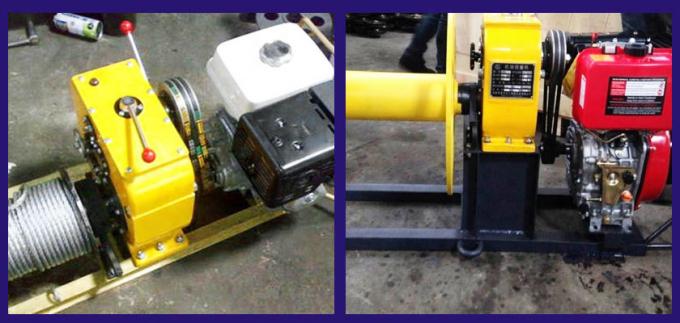 5T Dizel Motor Honda Benzinli Kablo Çekme Vinçi 0