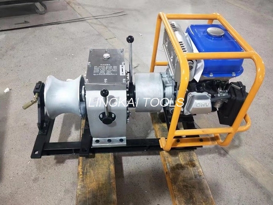 Elektrikli Hat Çekme İçin Honda Benzinli Motorlu Güç Çekme Vinci