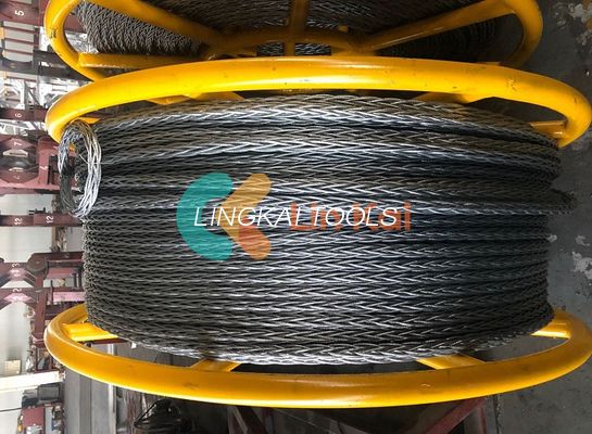 Güçlü 12 X 19'lar Çekişme Karşıtı Çelik Tel İpi Çekici ISO 9001 Sertifikalı