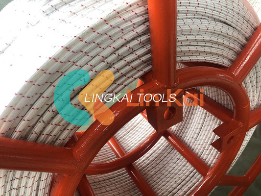 Üst taşıma hattının ipleme için örülmüş UHMWPE kablo