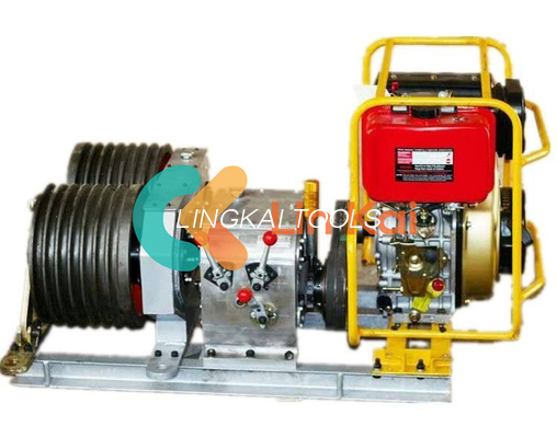 9KW 6 Dönüştürme Kutusu Çift Kapstan Vücut 5 Ton Kule Ereksiyon Araçları