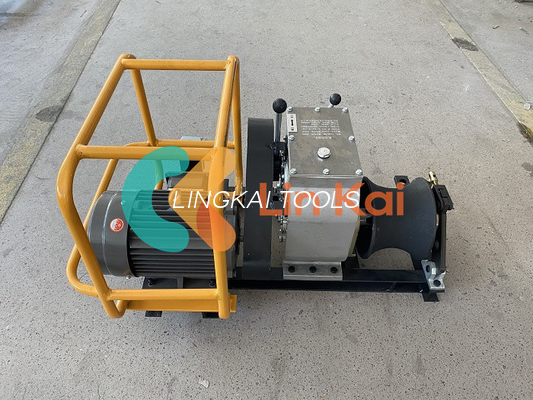 Kablo yönetimi için çıkarılabilir davullu elektrikli kablo çeken vinç