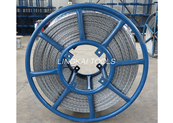 Altıgen Galvanizli Kablo Çekme Cihazı Tel Halatlı Anti 6 Bükmeli