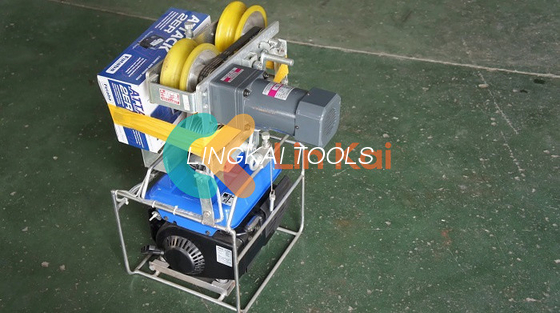 Elektrikli Motor OPGW Montaj Araçları Kendiliğinden Hareket Eden Çekim Makinesi