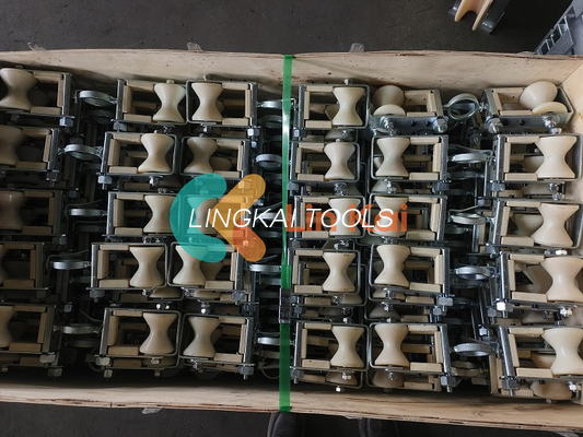 2.2kg OPGW Çift Kırık Destek Roller Çalışma Yükü 2KN