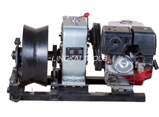 Elektrik Devreleri İçin Tel Çekme Ekipmanı Kablo Çektirme Benzinli Motor