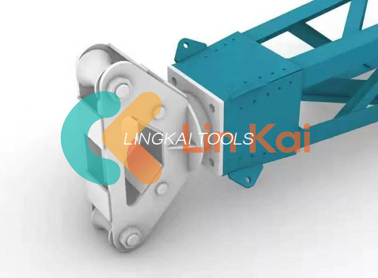 Alüminyum Alaşımı A Şekilli Tubular Gin Pole Satıcıları Kule Yapım Araçları için