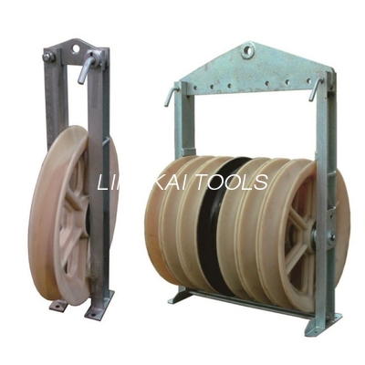 İnşaat 60KN 660mm Telli Üçlü Kasnak Bloğu