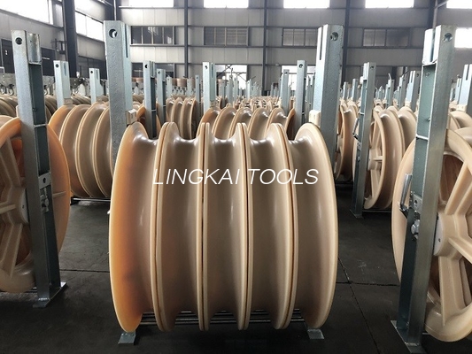 400KV İletim Hattı Çekme 660mm Naylon Kasnak Kasnağı