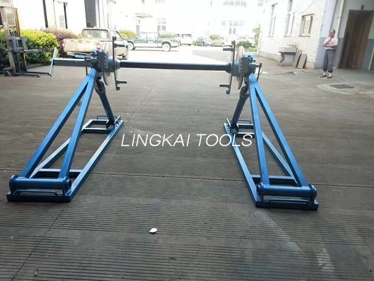 5 Ton 7 Ton İletken Makarası, Tel Çekme Ekipmanlarının Disk Frenli Standları